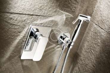 Stylish faucets and bathroom accessories
